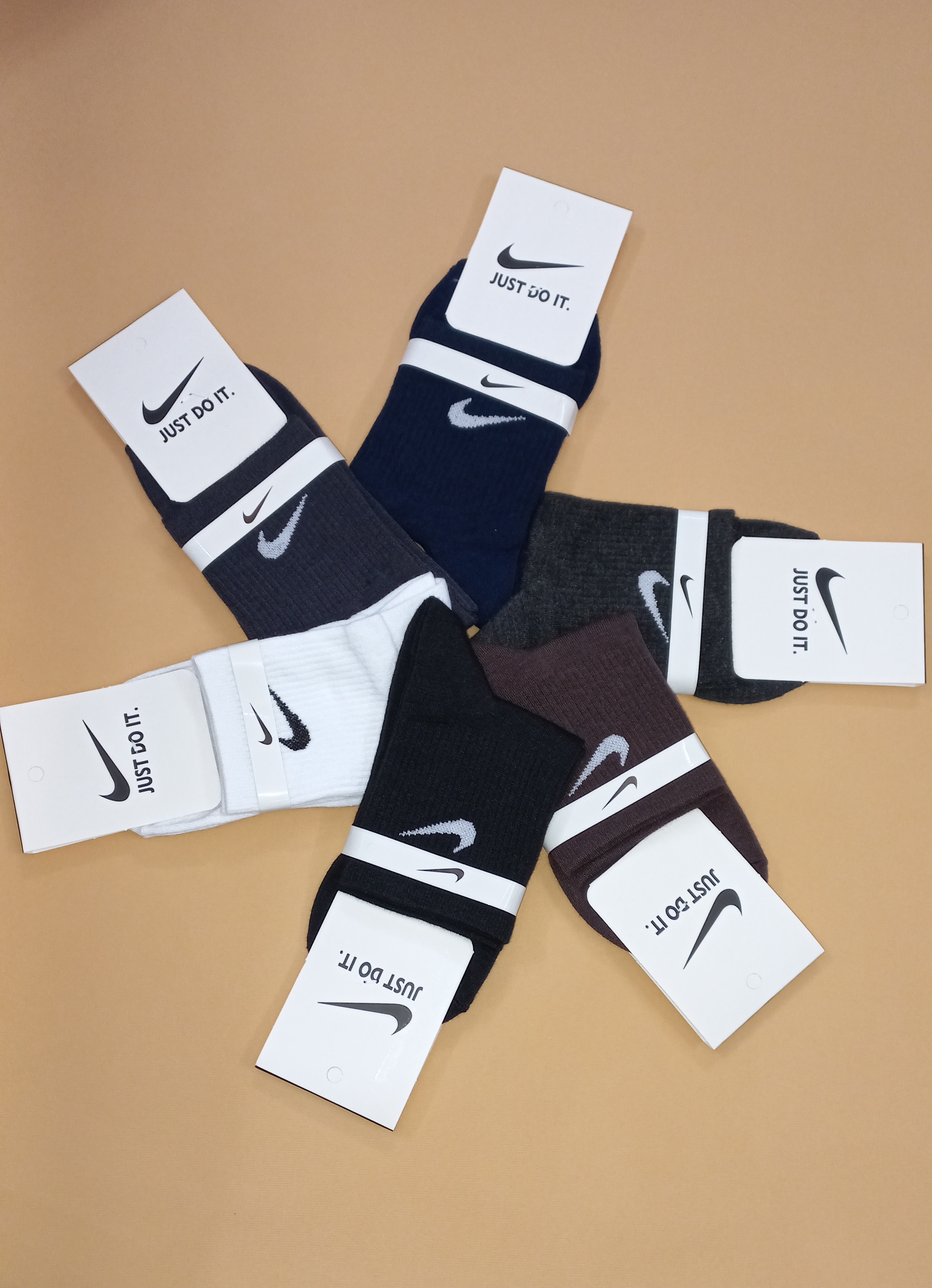 جوراب نیم ساق اسپرت طرح نایک